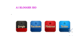blogger horizontal subscription widget